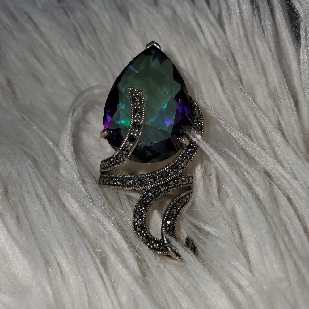 Statement 925 Silver Ring - image 4